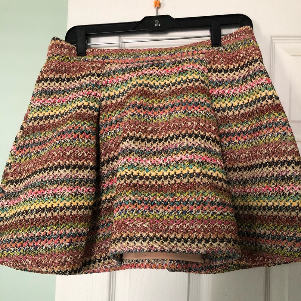 Akira Chicago Black Label Stripe mini skirt